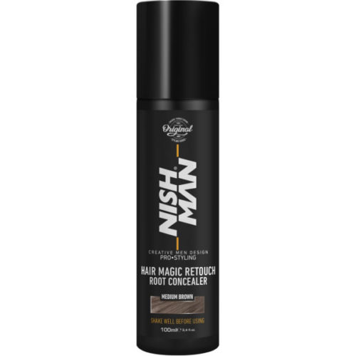 Spray color retoca raices Nishman Castaño Medio