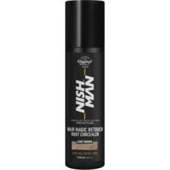 Spray color retoca raices Nishman Marron Claro